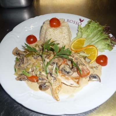 Filetto di Pollo ai Funghi