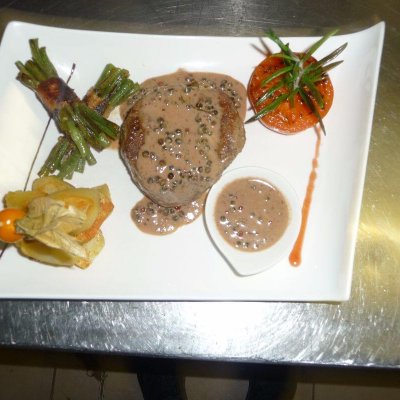 Filetto di Manzo al Pepe verde